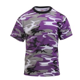 Triko VIOLET CAMO vel. L
