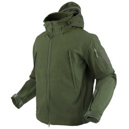 Bunda Summit SOFTSHELL ZELENÁ vel. L