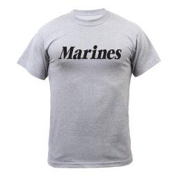 ROTHCO triko MARINES ŠEDÉ vel.L