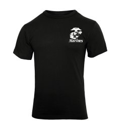 Triko MARINES PAIN IS WEAKNESS ČERNÉ vel. S