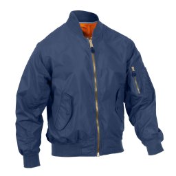 Bunda bomber MA1 FLIGHT odlehčená MODRÁ vel. S