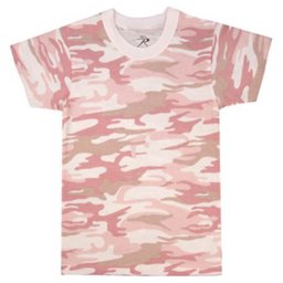 Triko dětské PINK CAMO BABY vel. XS