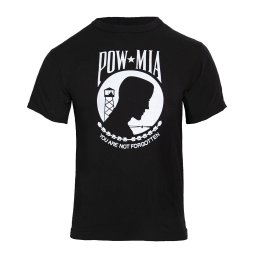 Triko POW/MIA ČERNÉ vel. S