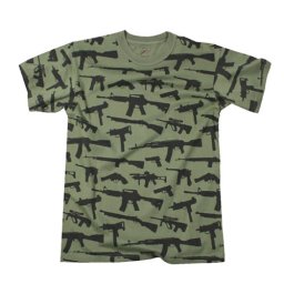 Triko GUNS ZELENÉ vel. XL
