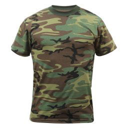 ROTHCO triko dětské WOODLAND vel.L