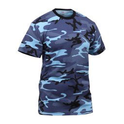 ROTHCO triko dětské SKYBLUE CAMO vel.L