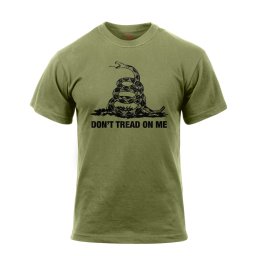 Triko DON´T TREAD ON ME Vintage ZELENÉ vel. M