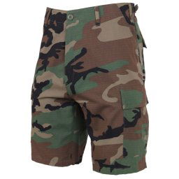 ROTHCO kraťasy BDU rip-stop WOODLAND vel.XL