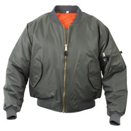 Bunda ULTRA FORCE MA1 FLIGHT SAGE vel. XXS