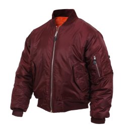 Bunda ULTRA FORCE MA1 FLIGHT MAROON vel. XL