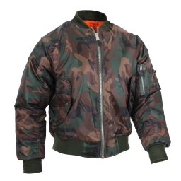 Bunda ULTRA FORCE MA1 FLIGHT WOODLAND vel. XXL