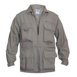 Bunda SAFARI s odepínacími rukávy KHAKI vel. S