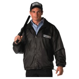 Bunda SECURITY oboustranná ČERNÁ vel. 3XL
