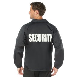 Bunda SECURITY ENFORCEMENT COACHES ČERNÁ vel. S
