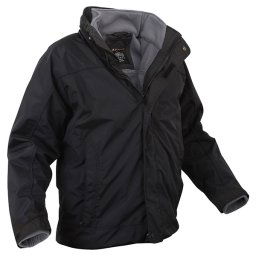 ROTHCO bunda ALL WEATHER 3v1 ČERNÁ vel.XXL