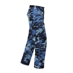 Kalhoty BDU SKY BLUE CAMO vel. S