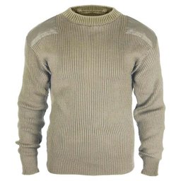 Svetr US ACRYLIC COMMANDO KHAKI vel. S