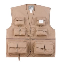 Vesta dětská UNCLE MILTY TRAVEL KHAKI vel. M