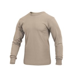 Triko s dlouhým rukávem KHAKI vel. L