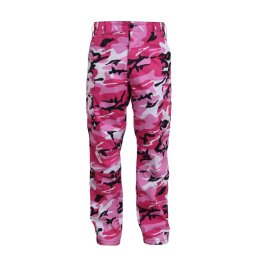 Kalhoty BDU PINK CAMO vel. S