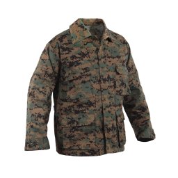 Blůza US typ BDU DIGITAL WOODLAND vel. S
