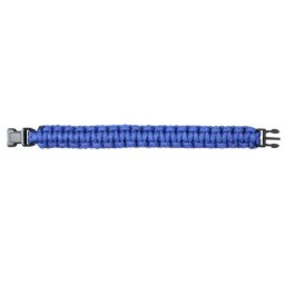 Náramek SURVIVAL PARACORD MODRÝ vel. 10