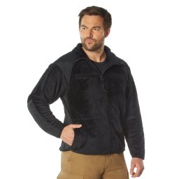 Bunda fleece GEN III/LEVEL 3 ECWCS ČERNÁ vel. L