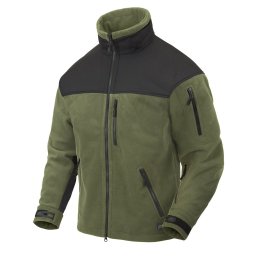 Bunda CLASSIC ARMY WINDBLOCKER ZELENÁ/ČERNÁ vel. XS