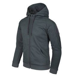 Helikon-Tex mikina URBAN TACTICAL HOODIE ČERNO/ŠEDÁ MELANŽ vel.L