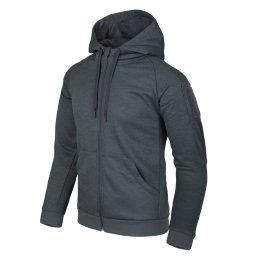 Mikina URBAN TACTICAL HOODIE ČERNO/ŠEDÁ MELANŽ vel. XXL
