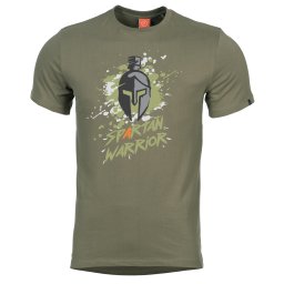 Triko SPARTAN WARRIOR ZELENÉ vel. L