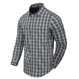Košile COVERT dlouhý rukáv FOGGY GREY PLAID vel. XS