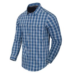 Košile COVERT dlouhý rukáv OZARK BLUE PLAID vel. XS
