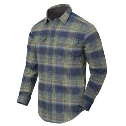 Košile GREYMAN dlouhý rukáv BLAST BLUE PLAID vel. XS