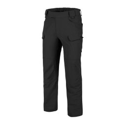 Kalhoty OUTDOOR TACTICAL® softshell ČERNÉ vel. S-R