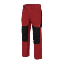 Kalhoty WOODSMAN CRIMSON SKY/ČERNÉ vel. S-R