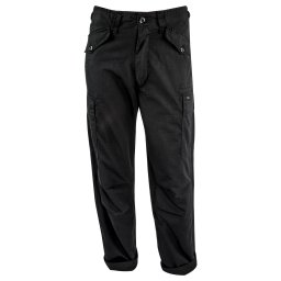 Kalhoty M65 MILITARY STYLE rip-stop ČERNÉ vel. 40