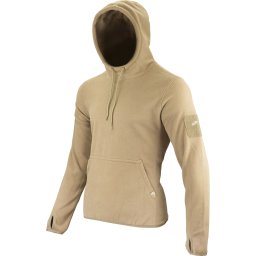 Mikina klokanka s kapucí FLEECE COYOTE vel. XL