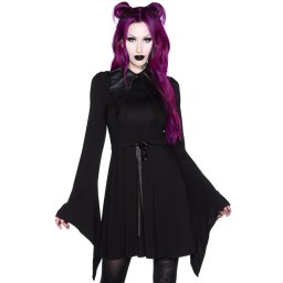 šaty dámské KILLSTAR - Im Bats Collar - KSRA002362