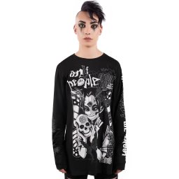 tričko unisex s dlouhým rukávem KILLSTAR - No Fairytale - KSRA002650