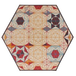 GAN designové koberce Hexa