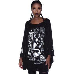 tričko dámské (tunika) KILLSTAR - Follow Me Kimono - KSRA002595