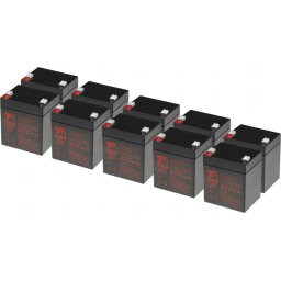 APC KIT RBC118, RBC117, 349171-001, 349992-001, 353405-B31, 407407-001, 407419-001, 204503-001, 326528-002, SYBT2, 517703-001, RBC143 - baterie T6 Pow
