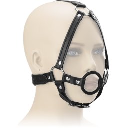 SCALA OTEVŘENÝ ROUBÍK S POSTROJEM NA HLAVU BDSM