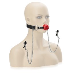 SSD EROTICA KULIČKOVÝ NASTAVITELNÝ ROUBÍK SE SVORKAMI NA BRADAVKY - 86718409