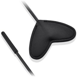 SCALA BIČÍK PLÁCAČKA S KOŽENÝM SRDÍČKEM PRO PŘÍZNIVCE SM A BDSM - 77567543