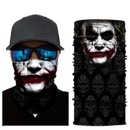 Multifunkční šátky na obličej či hlavu s motivem JOKER