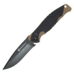 Smith & Wesson nůž zavírací FREELANCER hladké ostří ČERNO-HNĚDÝ