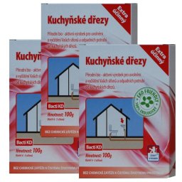 Baktoma Kuchyňské dřezy Bacti KD 100g 2+1