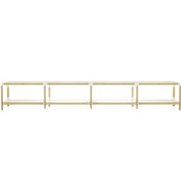 Magis designové regály Steelwood Shelf System (4 elementy)